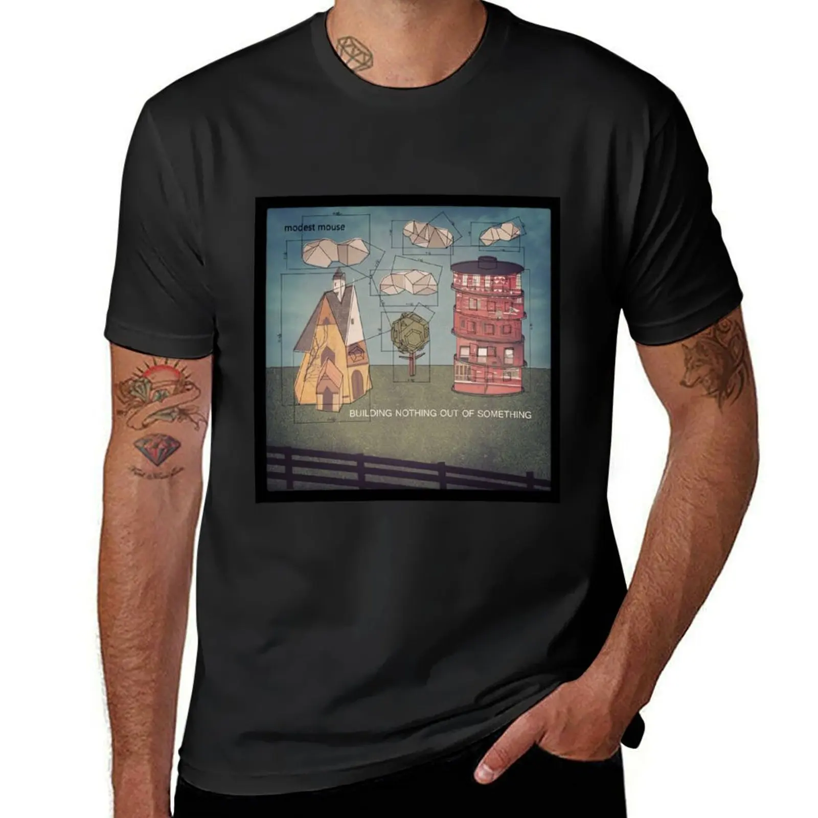

Modest Mouse building nothing out of something 1 T-Shirt valentines boutique clothes funny gifts shirts men