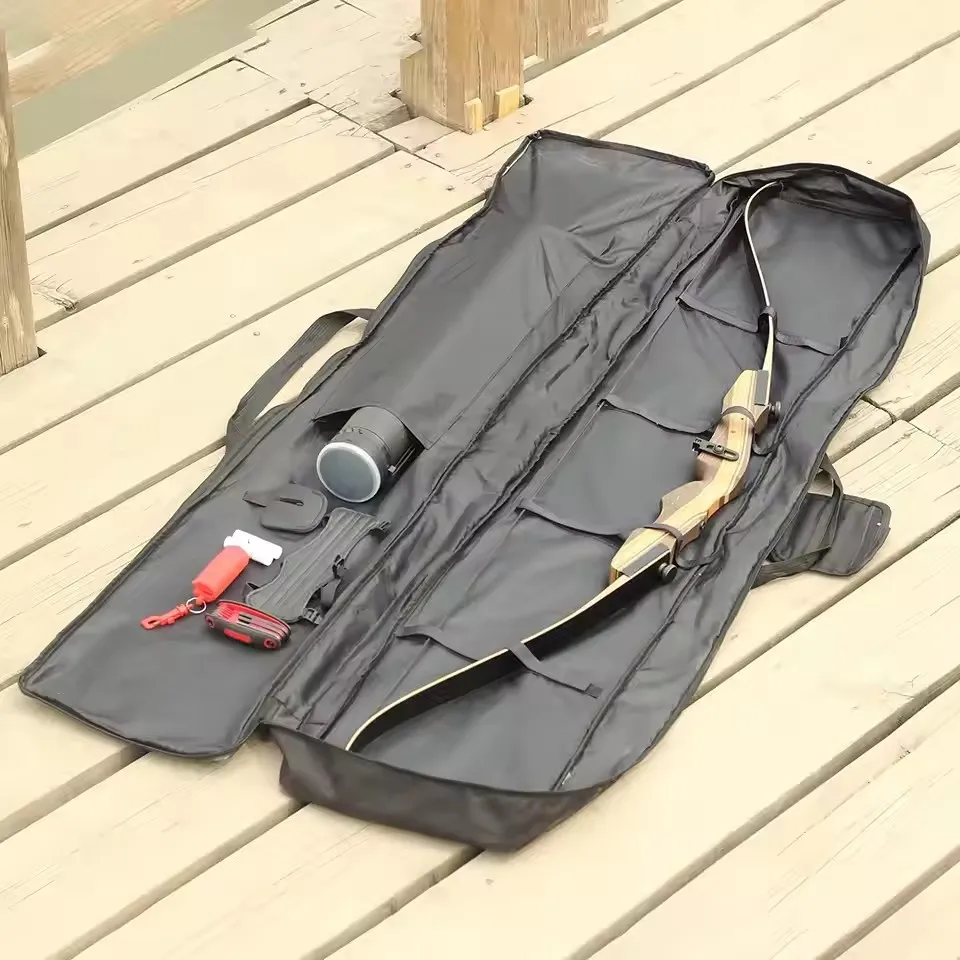 Accy Funda para arco recurvo con asas, almacenamiento caza aire libre - imagen 2