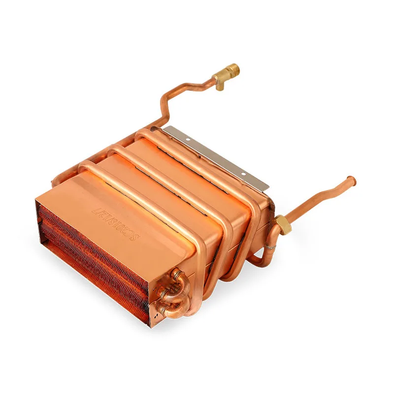 

Short Five Row Heat Exchanger Gas Water Heater Accessories Main Heat Exchanger Pure Copper Heat Exchanger