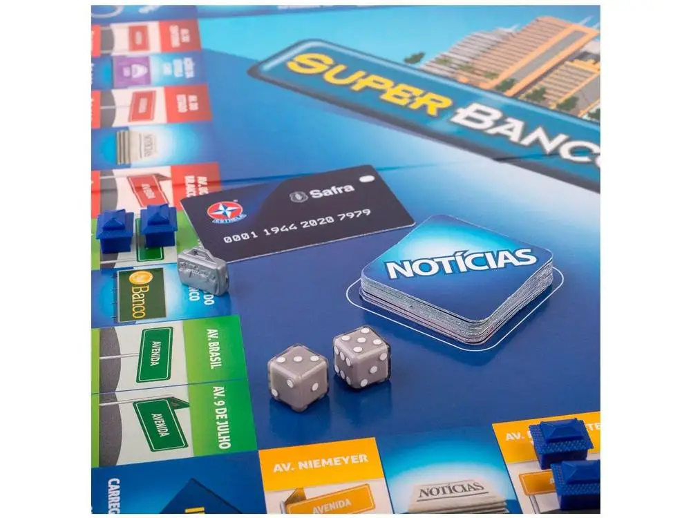 لوحة لعبة الاحتكار الخارق