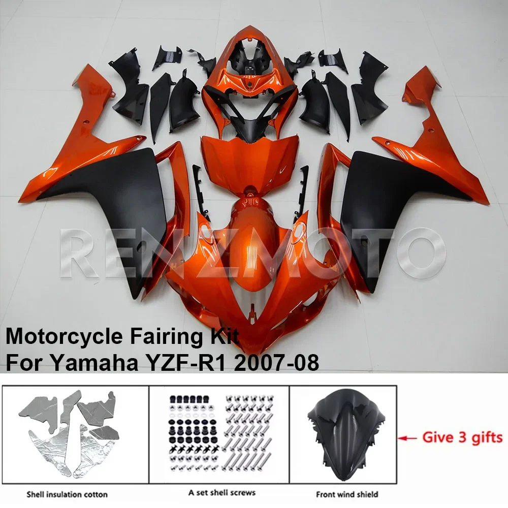 

For YAMAHA YZF R1 2007-2008 Fairing R/Z 8R113 Motorcycle Set Body Kit decoration Plastic Guard Plate Accessories Shell