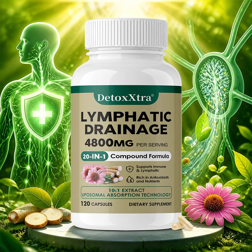 Lymphatic Cleanse Supplement - Supports Lymphatic Cleansing, Immune Health, Boosts Energy, and Promotes Overall Well-being