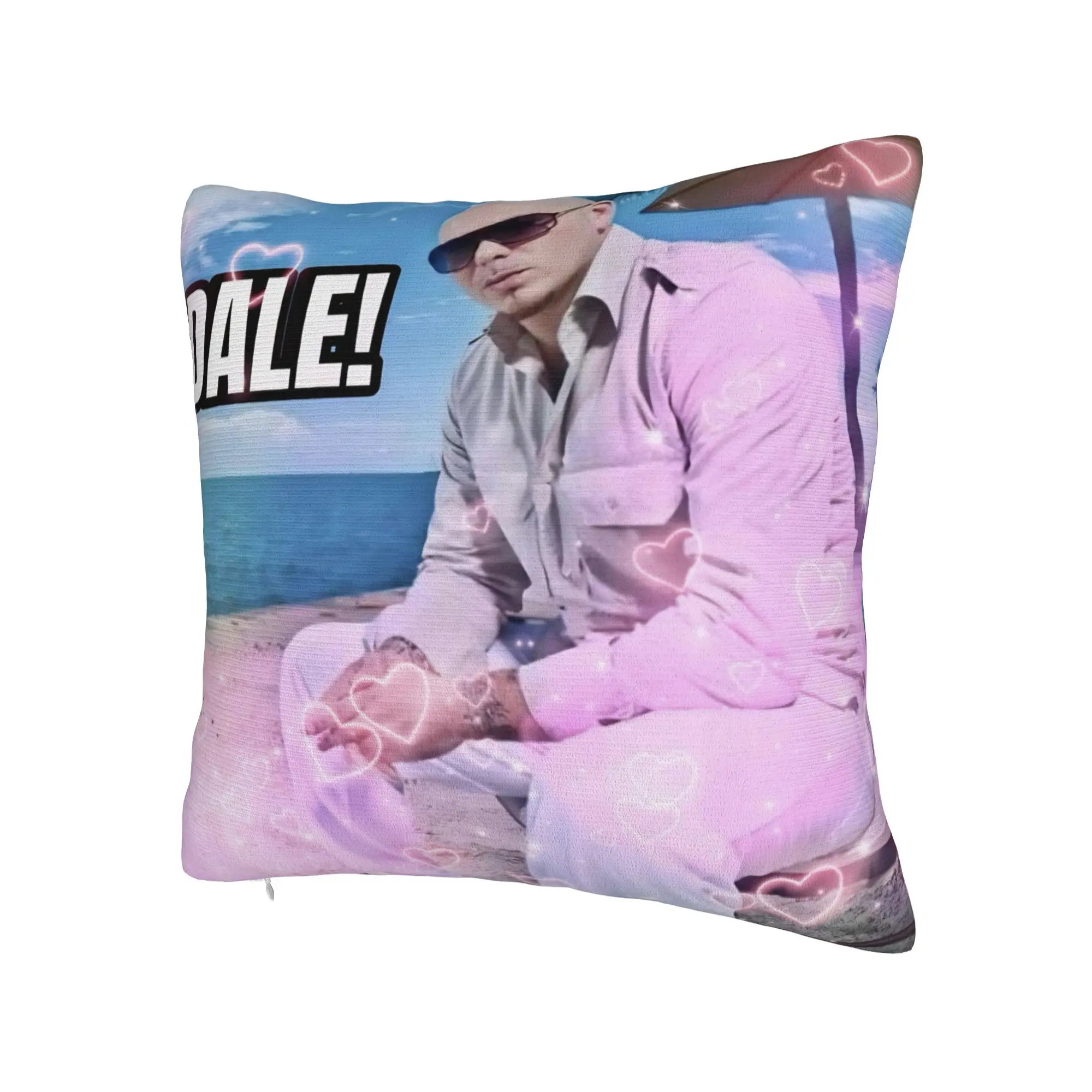 Singer Pitbull Tour 2026 Pillowcases Merch Soft Cushion Cover Decor  Throw Pillow Case Cover Home Multiple Sizes