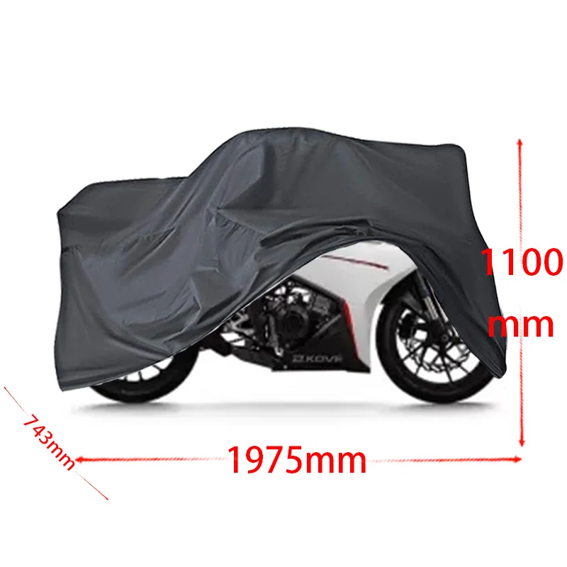 For Everest Excelle ‌250RR motorcycle cover Full car Sun protection dust no ear thickened Oxford cloth raincover