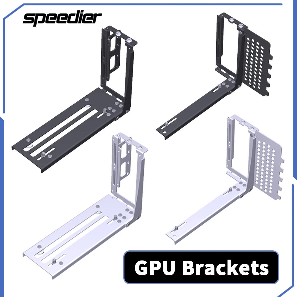 

Vertical Graphics Card Bracket GPU Mount PCI-E Interface 3.0/4.0 Video Card VGA Support Holder for ATX PC Case