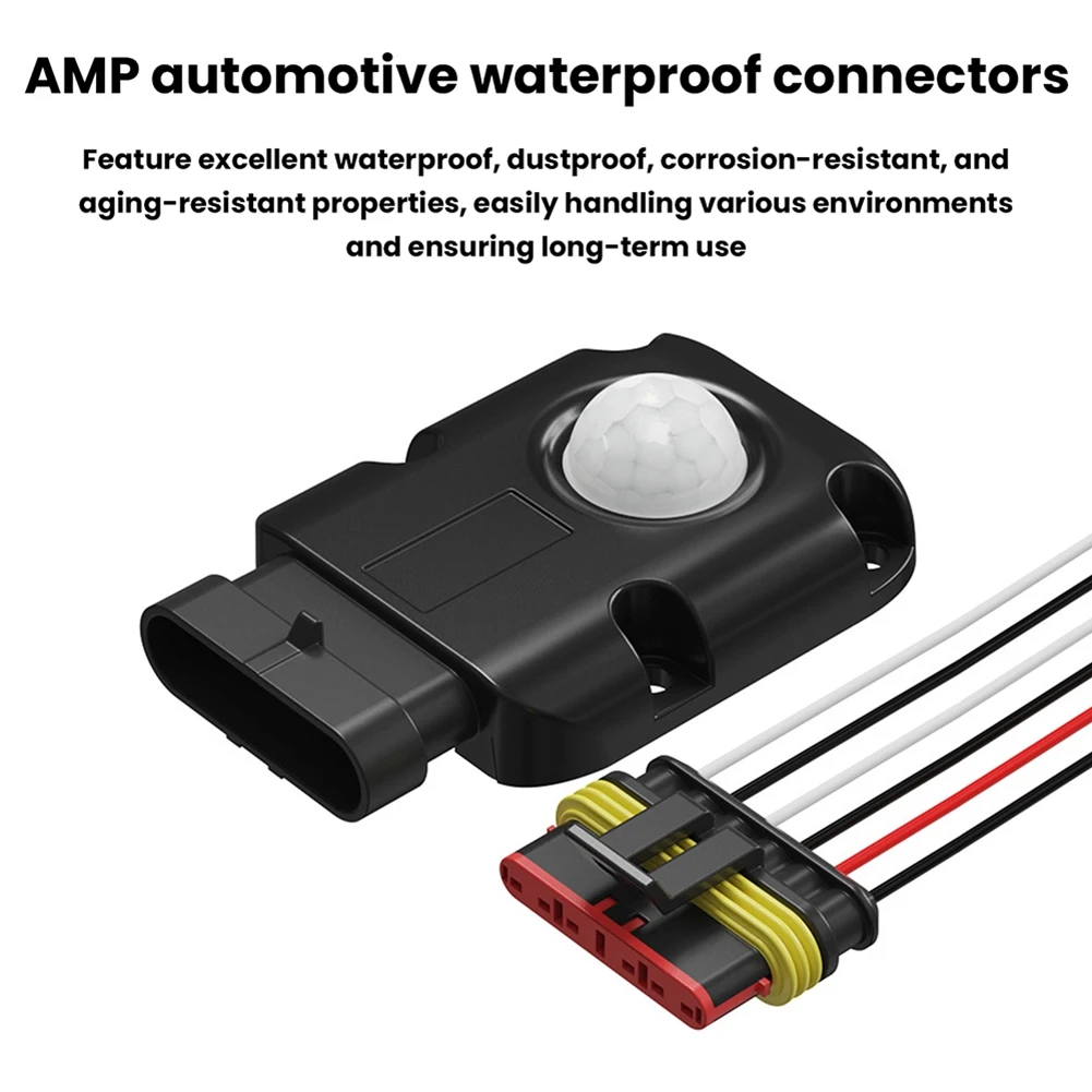 【PARTY  DAY】Motion Sensor Switch Switch Outdoor Garden Garage Light Controller PIR On Off Delay Module For LED Lamp
