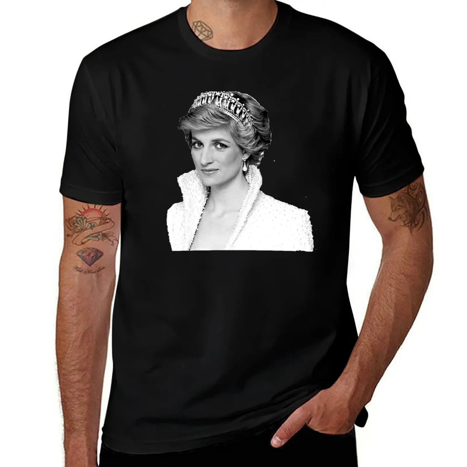 Princess Diana - Beautiful Woman T-Shirt Street Fashion Casual Tee Shirt T-Shirt