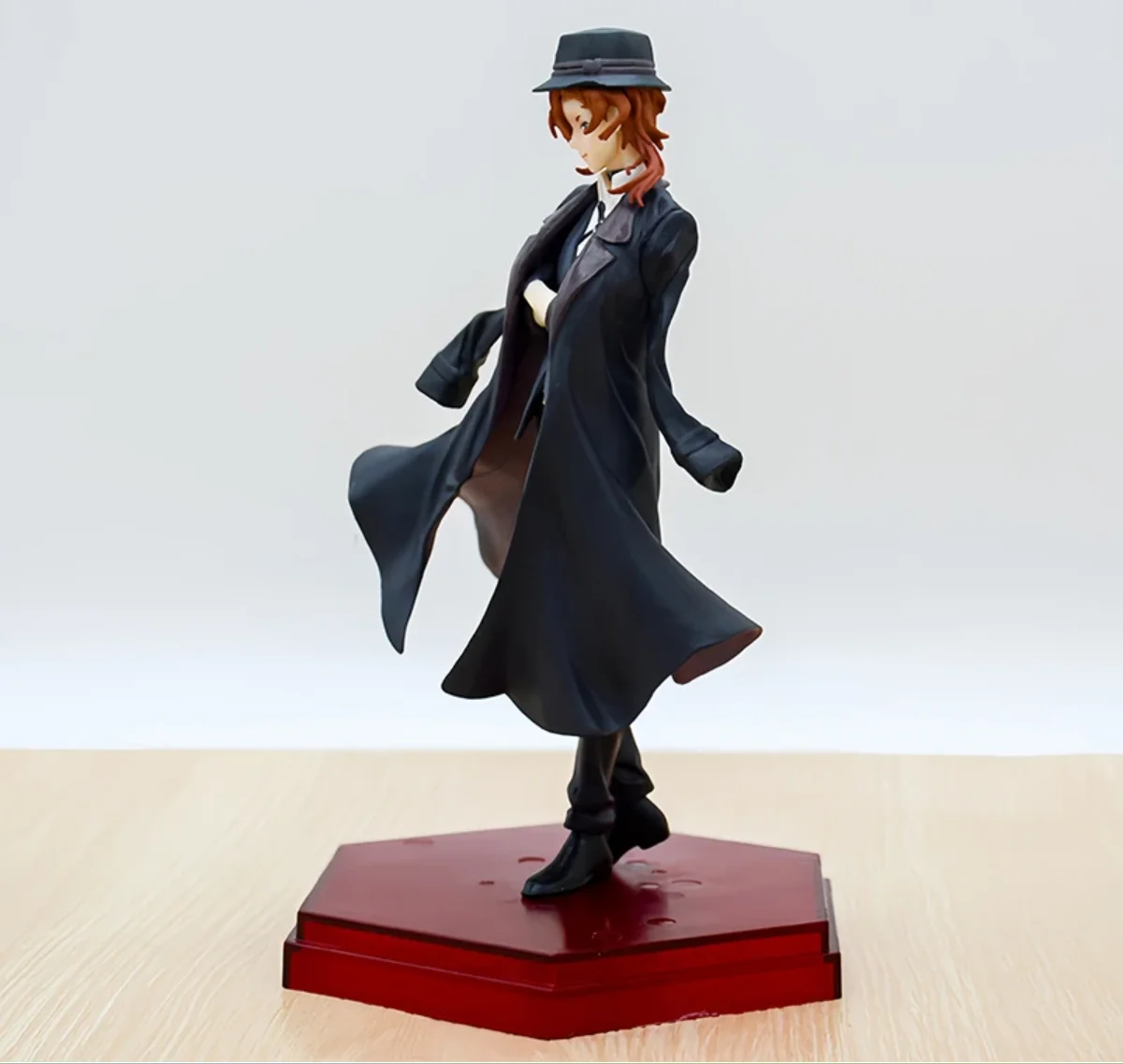 Calede 18 سنتيمتر ناكاهارا Chuuya Dazai Osamu بولي كلوريد الفينيل عمل الشكل بونغو الكلاب الضالة تحصيل نموذج لعب طفل هدية الحلي دمية لعبة