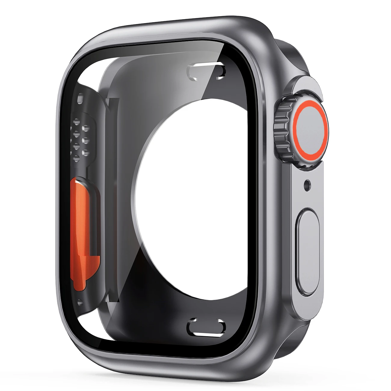 Screen Protector Cover voor Apple Watch 46mm 44mm 45mm 40mm 41mm Harde PC Voor Achter Bumper Case iwatch 10 9 8 7 6 Veranderen Naar Ultra