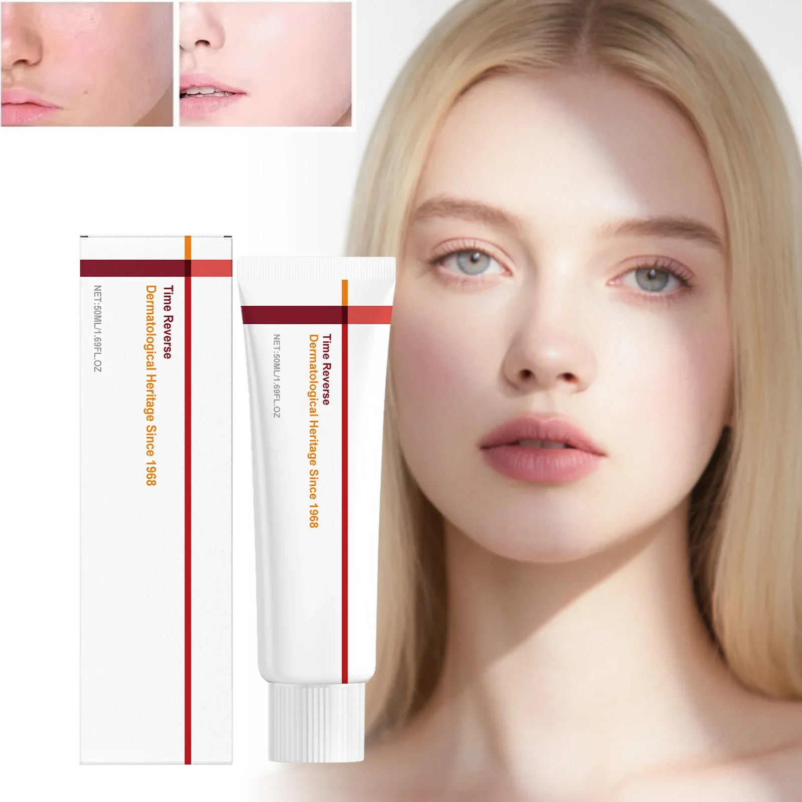 Centella Asiatica Time Reverse Cream Advanced Fast-Absorbing & Nourishing Cream Hydrates Firming Anti-Aging Face Cream Skin Care