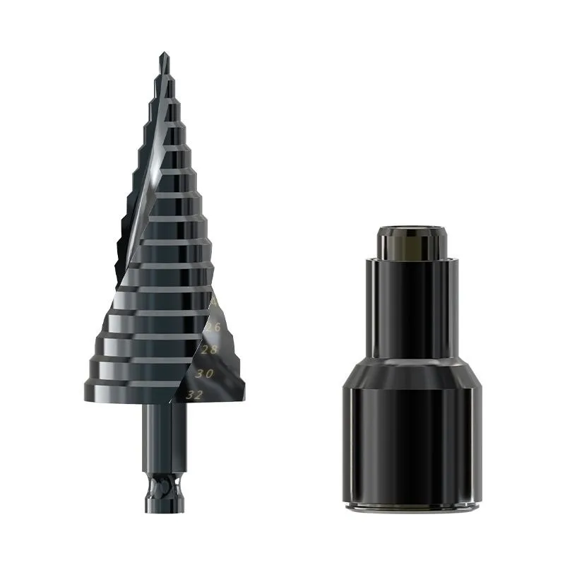 

Baolian high-speed steel step drill bit 4-20mm 4-22mm 4-32mm step cone cutting tool snap joint universal hole expanding drill