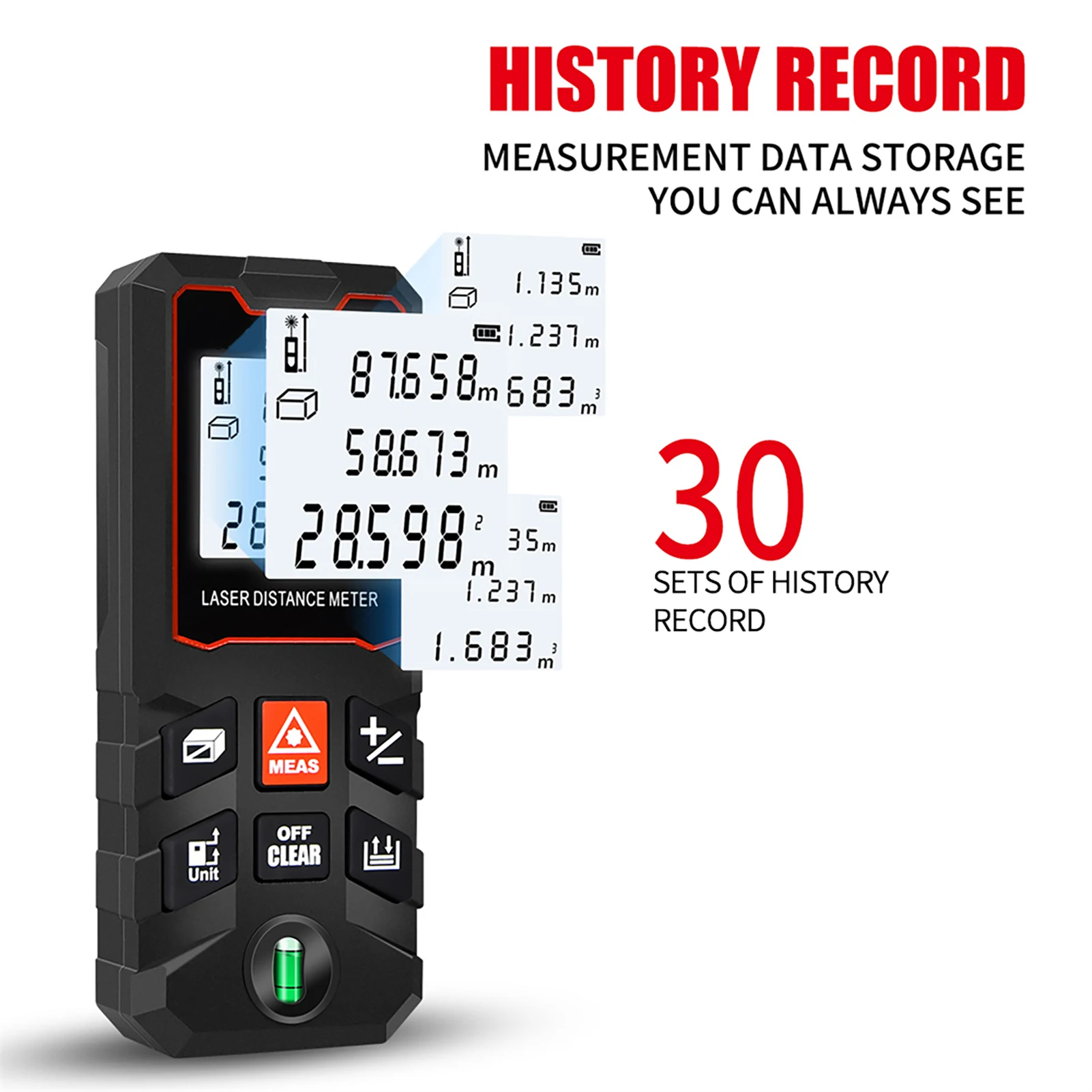 Medidor de distância a laser d - Laser Distance Meter With Bubble Level avaliação e preço
