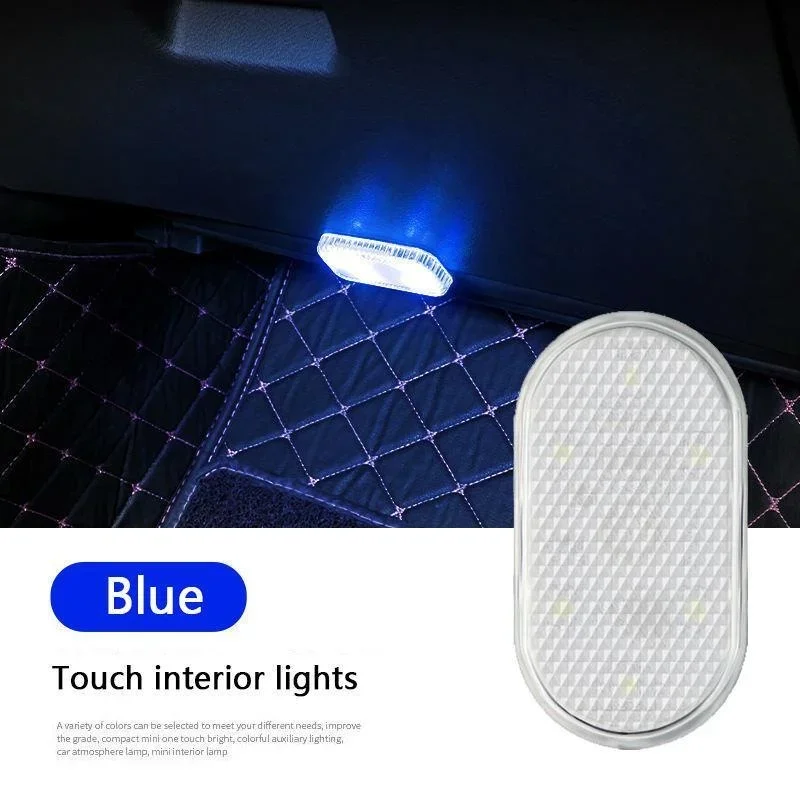 Kabellose LED-Leuchten für Autoinnenraum, Auto-LED-Innenbeleuchtung, USB-Aufladbare Automotive Neon-Akzentbeleuchtung – Detail 14