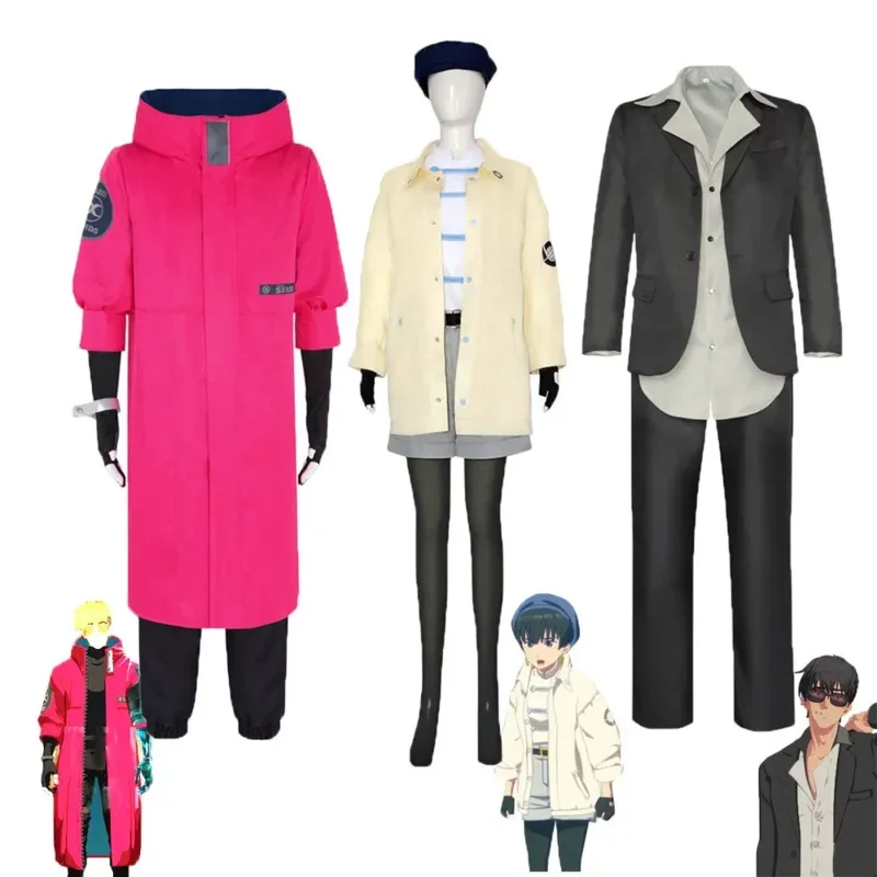 EE01 Аниме Trigun Stampede Trigun Stampede Meryl Stryfe Wolfwood Косплей Костюм Куртка Верхний Костюм Одежда для Мужчин Хэллоуин R&0Ww