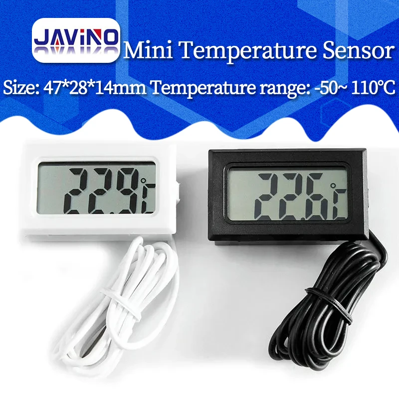 Удобный комнатный мини-датчик температуры с цифровым ЖК-дисплеем