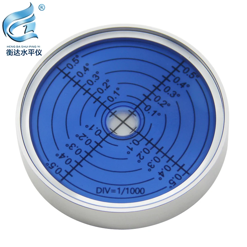 Bolha Nível Magnético Nível Universal 6012 Metal Circular Horizontal Bolha mm