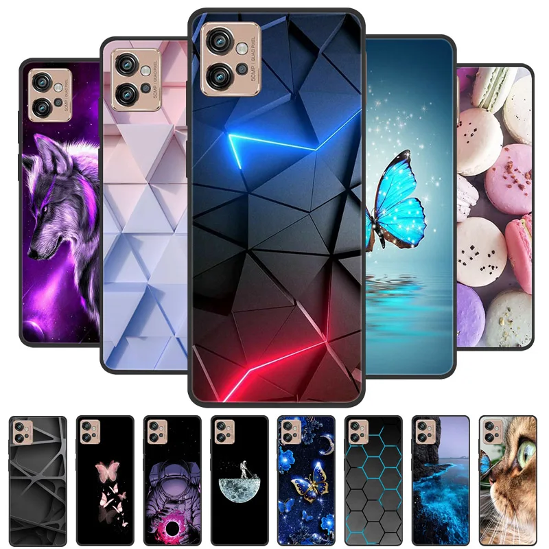 for Moto G32 Case G 32 Soft Silicone Back Cover TPU Phone Case for Motorola Moto G32 Bumper Coque for MotoG32 Shell Fundas 2022