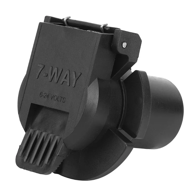 7-Way RV Blade Power Socket Plug Accessory US 6-24V For 7-Pin RV And Trailer