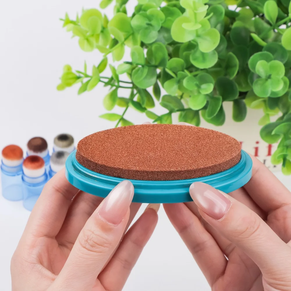 Multiple-colors Metallic Pigment Ink Pad Embossing Ink Pads For DIY Crafts Projects Add a Touch of pale Gold Shimmer And Shine