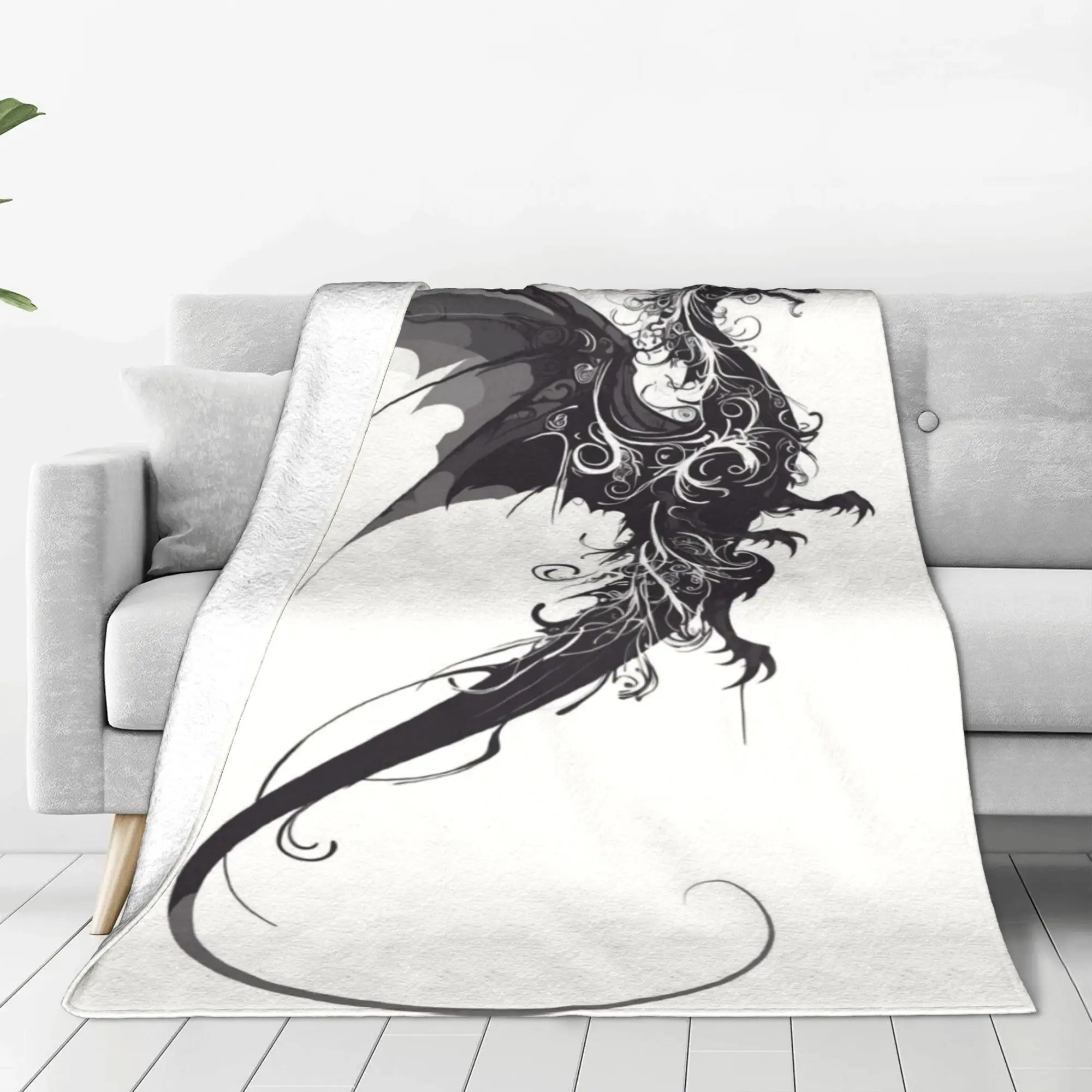 

Flannel Blanket Warm Soft Fluffy Adult Sofa Bed Throw Blanket for Living Room Comfortable Bedspread Outdoor Travel BL 113262