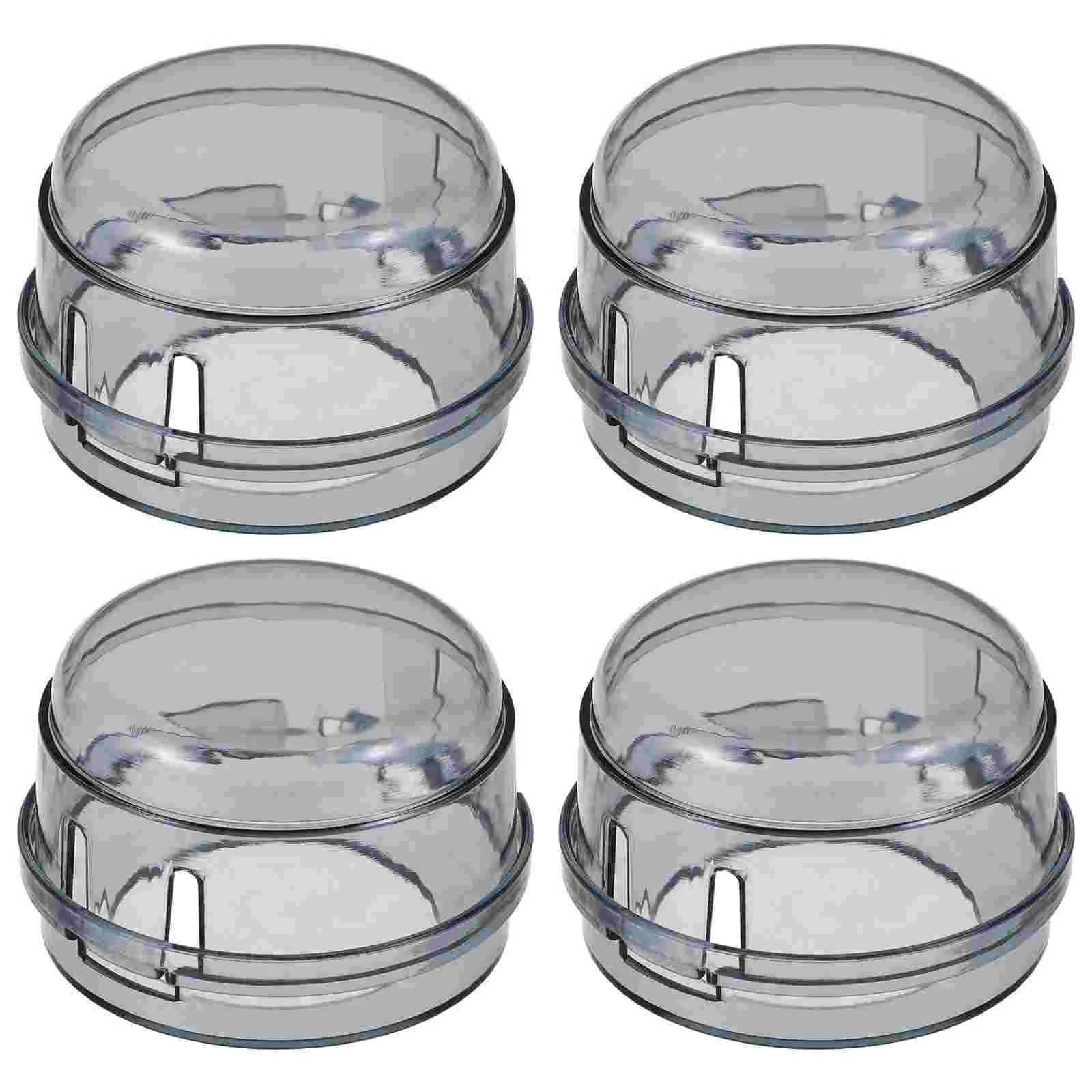 

4 Pcs Switch Cover Cooker Safety Guard Stove Button Burner Child Proof Plastic Kitchen Gas Case Baby Oven