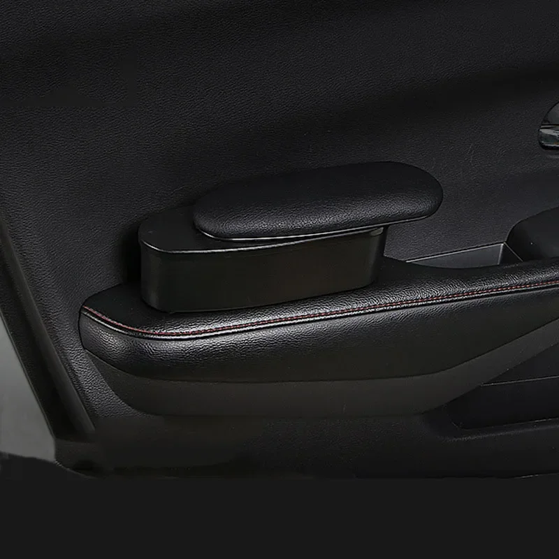 Storage Functional Armrests Car Door Leather Ergonomic Armrests Auto Interior Parts Arm Elbow Support Arm Heightening Pad