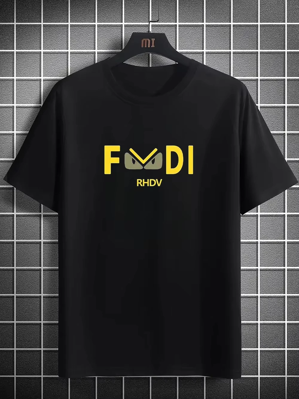 

2025 American Trendy Brand Cotton Short-sleeved T-shirt Men's and Women's 2025 Summer Casual Crew Neck T-shirts Tops