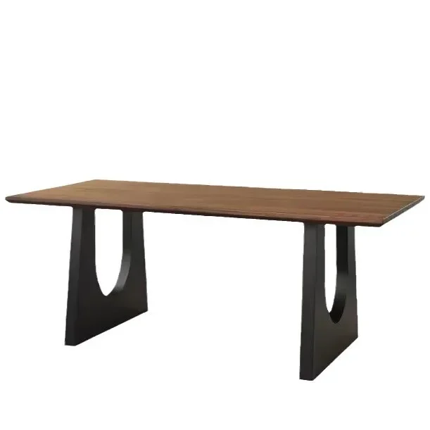 

Hall long desk workbench large board meal desk integrated meeting