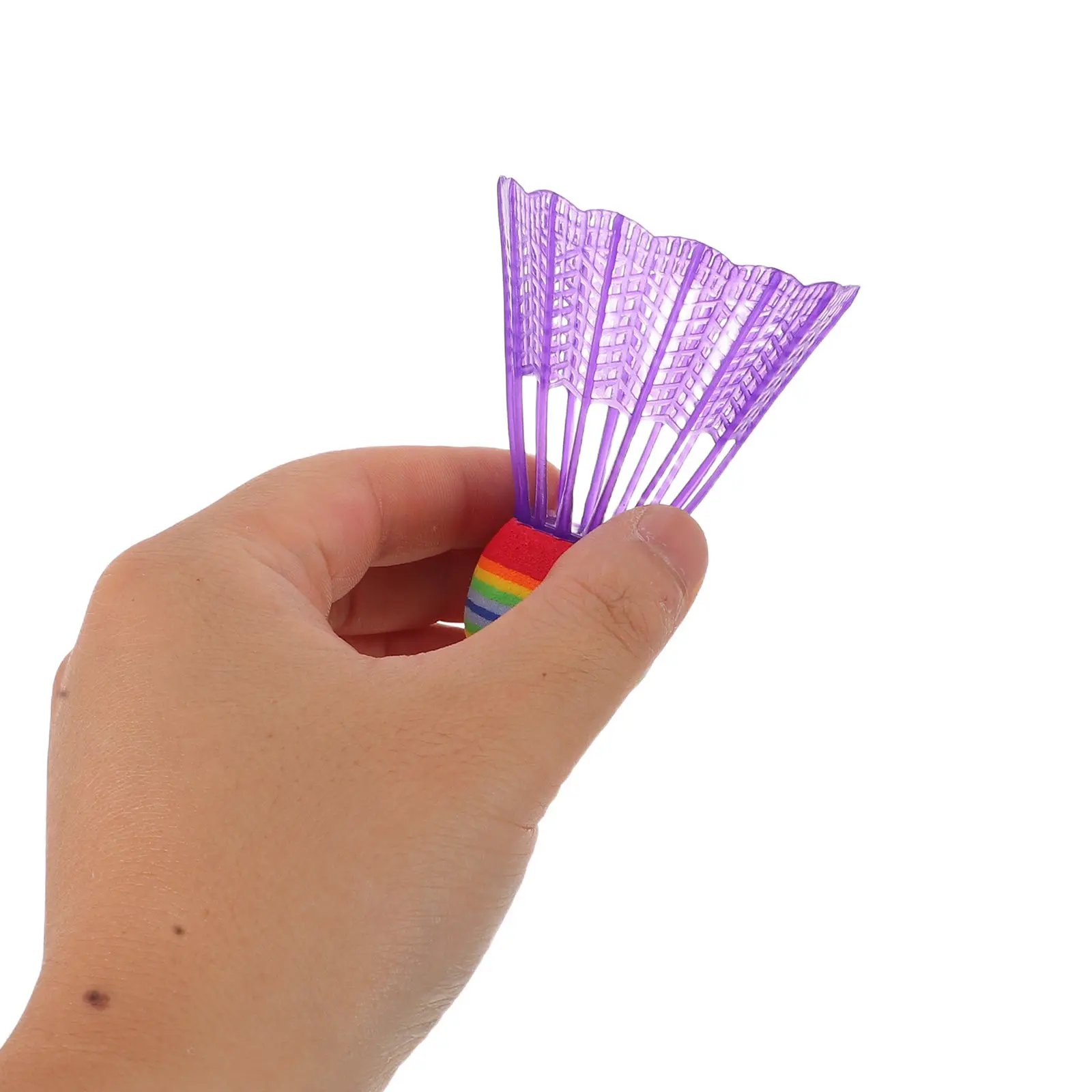 

Набор из 32 бадминтонных воланов для детей: разноцветные, пластиковые, легкие, с большой головкой, для игр на улице и в помещении