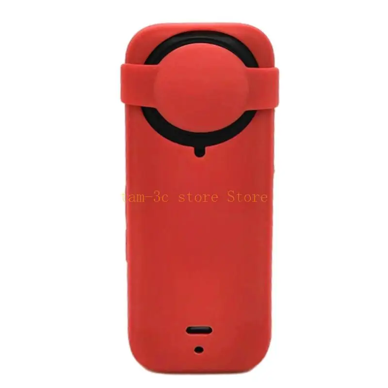 สำหรับ 360X4 ป้องกันกรณีฝาครอบเลนส์สำหรับ 360X4 อุปกรณ์เสริมซิลิโคนกรณีกล้องป้องกันเลนส์มาตรฐานกรณีD0UA