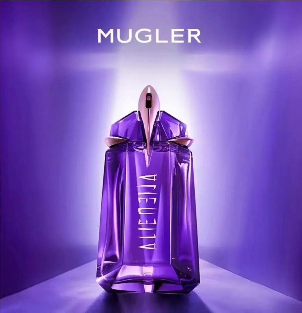 Женские духи Thierry Mugler Shaped 100 мл/3,4FL. Таинственная бутылка с аметистом OZ как инопланетянное сокровище.