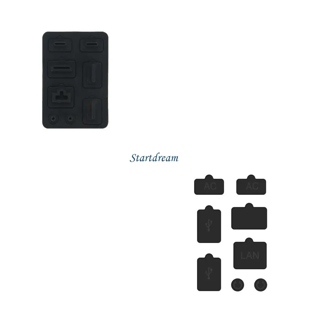 Anti Dust Cover Cap 1 Set of 8pcs Dustproof Plugs for Switch\Switch OLED Console K92C