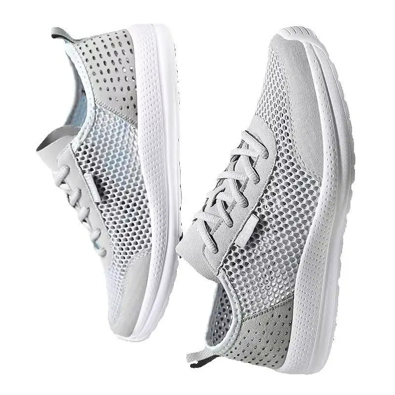

Man High Quality Outdoor Lightweight Sneakers for Men Soft Sport Shoes Breathable Fashion Mesh Running Shoe Comfortable