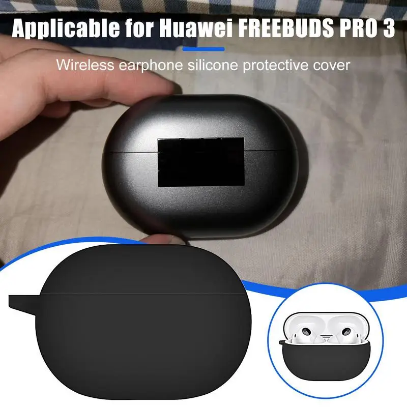 سماعات الأذن حافظة واقية لينة سيليكون حالات لهواوي FreeBuds Pro3 للصدمات غطاء الجلد سماعات لاسلكية