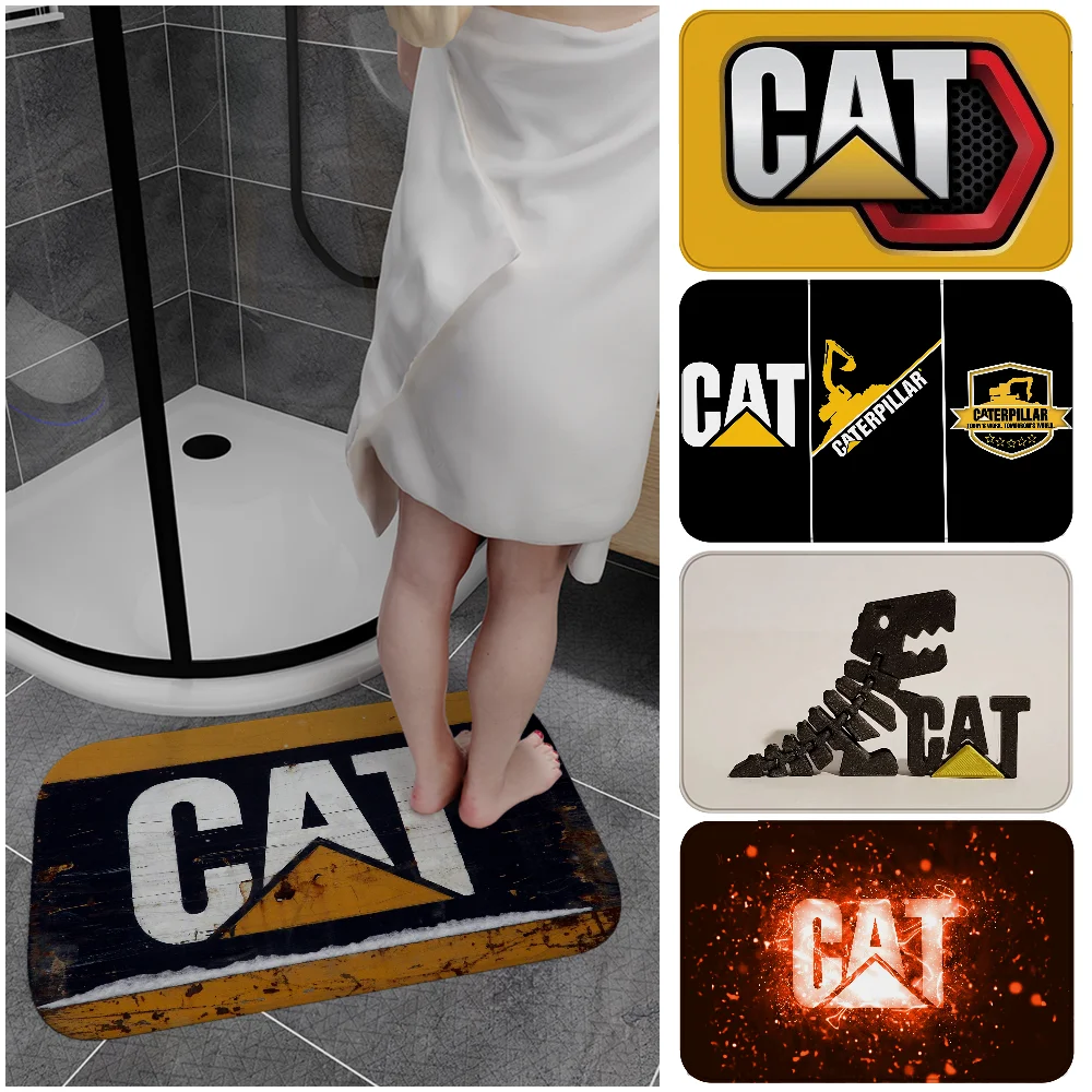 Caterpillar Door Mat Washable Non-Slip Living Room Sofa Chairs Area Mat Kitchen Bedside Area Rugs