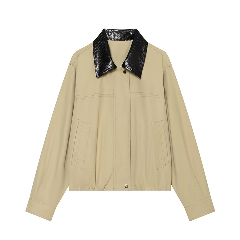 Women's Jackets Autumn 2026 New Fashion Patchwork Elegant Warm Youth Coats Women's Chic Relaxed Leisure Travel Street Jackets