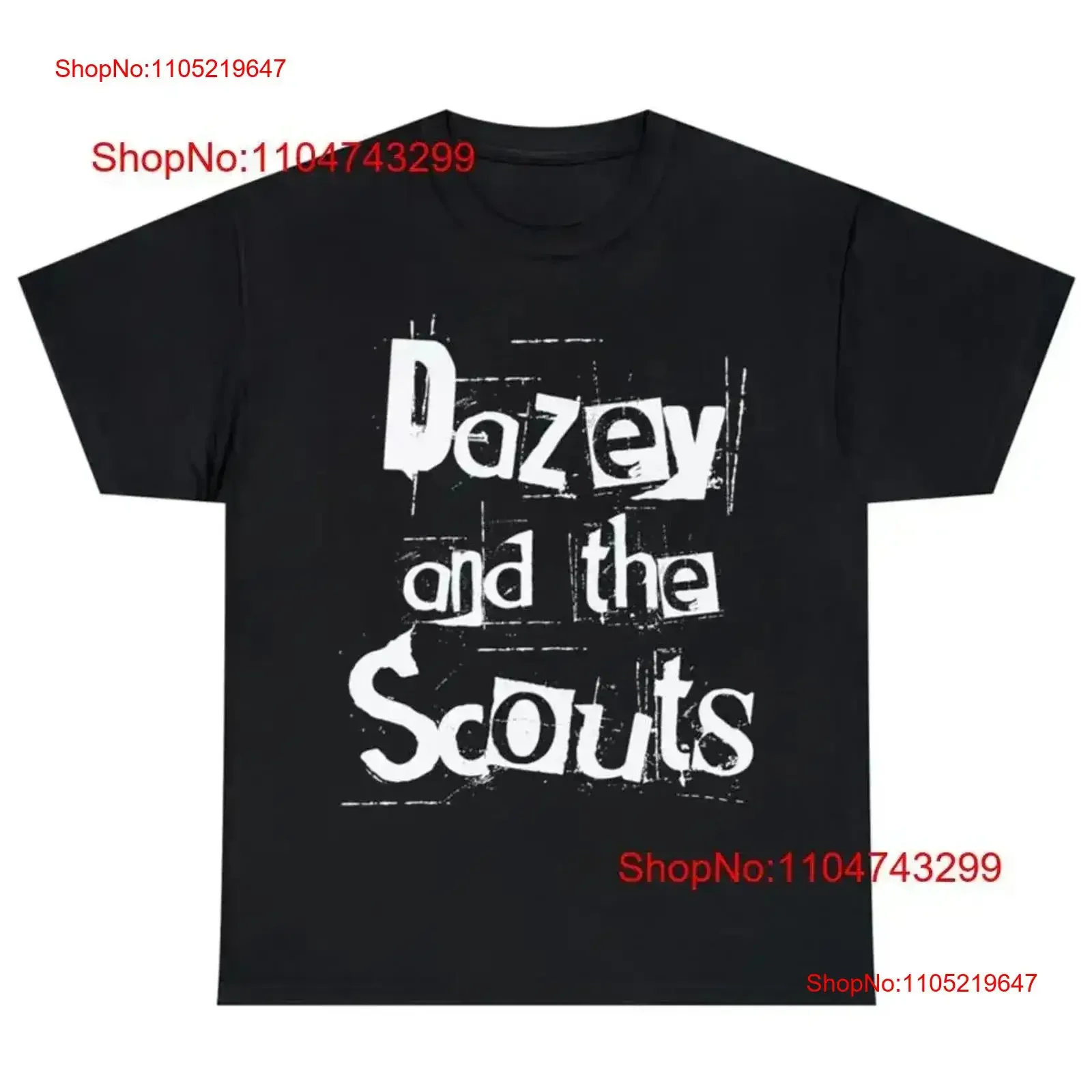 Dazey and the Scouts T Shirt Queercore Destroy Boys Slutever GRLwood vintage Washed Stretched fashion Breathable homme vintage