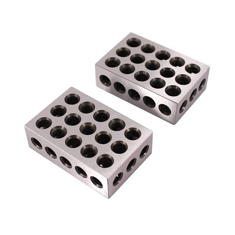 Parallel Pad Metric Milling Machine Pad 25-50-75Mm 23 Hole Gauge Gauge Block Milling Machine Tool