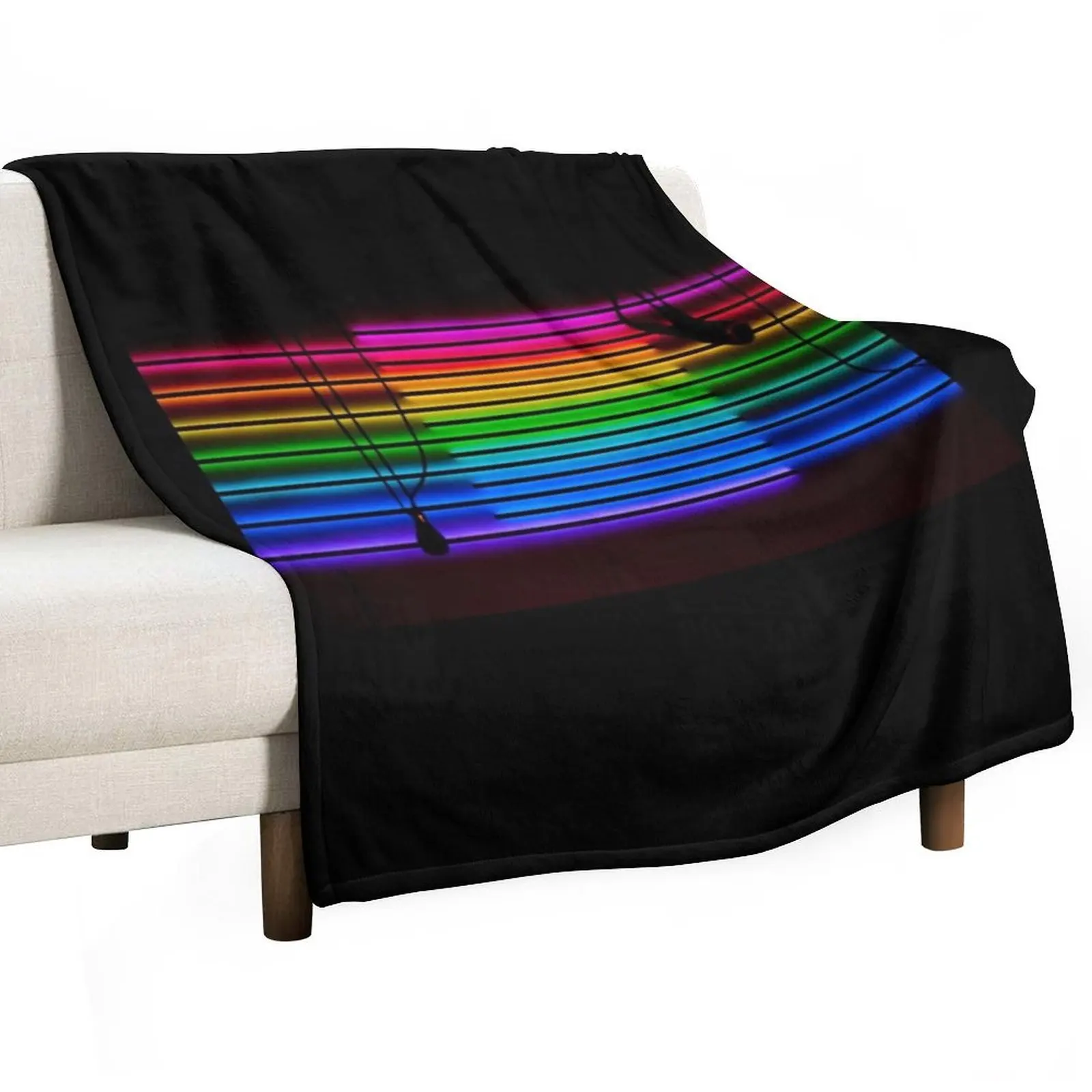 The Vocal Spectrum Throw Blanket Blankets For Baby Luxury Brand Blankets