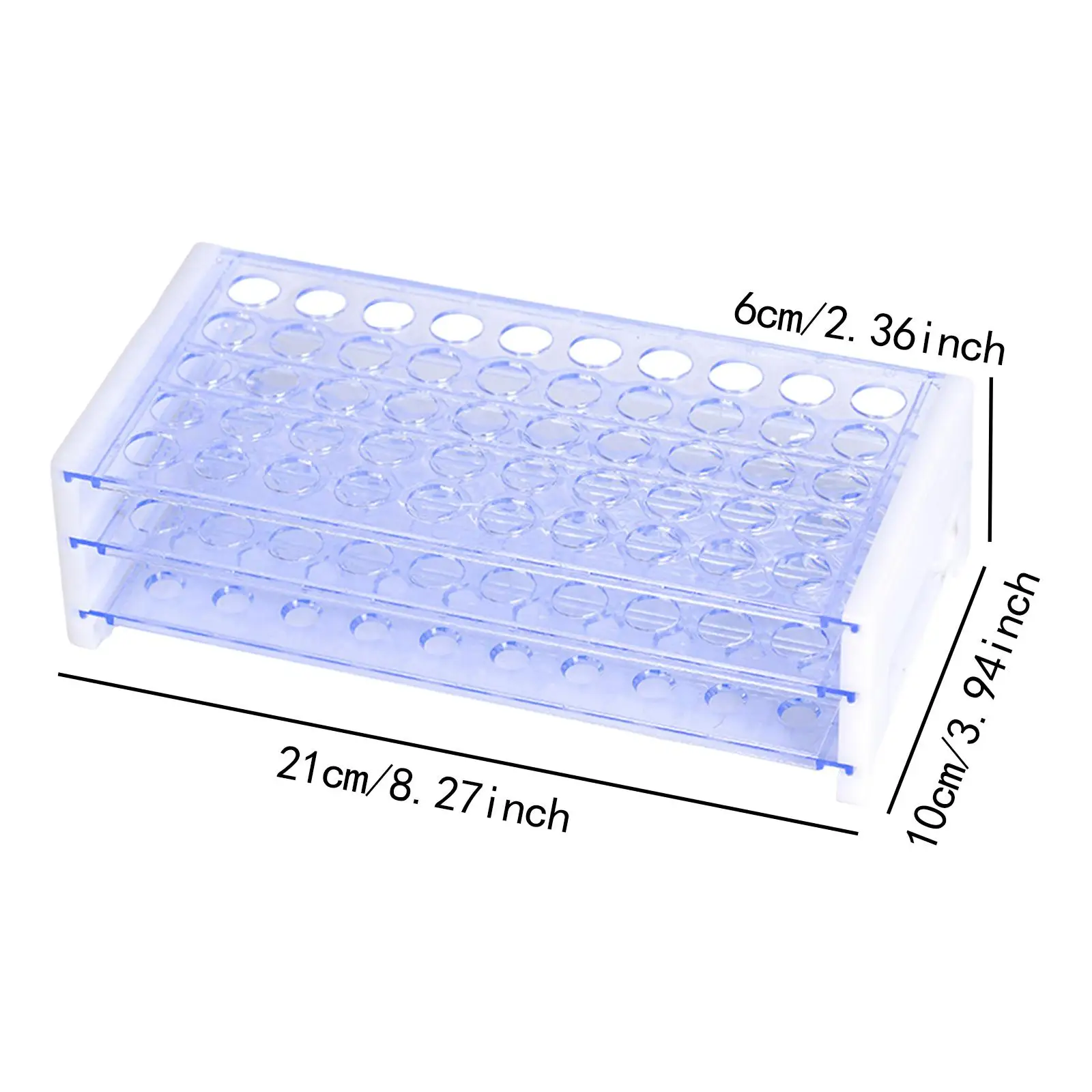 속눈썹 보관 랙 컴팩트 쉬운 조립 선물 립스틱 50홀 정리함