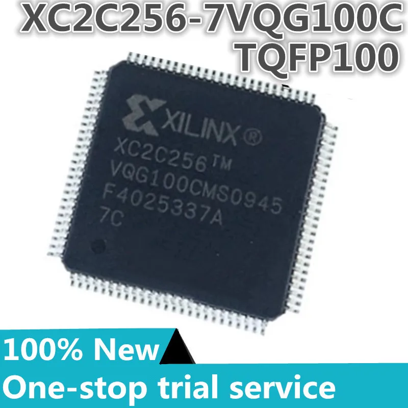 

2-50PCS %New original XC2C256-7VQG100I XC2C256-7VQG100C TQFP100 Programmable logic device (CPLD/FPGA) chip