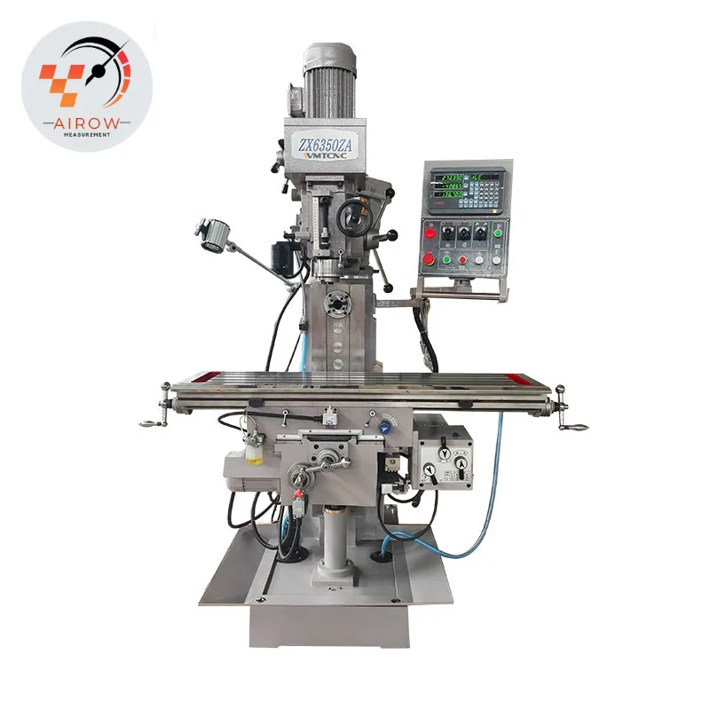Airow High Quality ZX6350ZA Turret Fresadora Universal Swivel Head Milling Machine for Metal Price