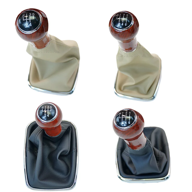 5 /6 Speed Gear Shift Knob for VW Golf 4 1998-2004  MK4 Shift Cover Boot Dust Cover
