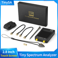 Handheld Tiny Spectrum Analyzer TinySA 2.8 Inch Touch Screen 100kHz to 960MHz Spectrum Analyzer with Battery Support PC Connect