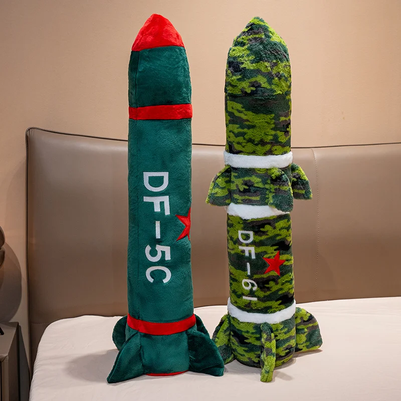 

DF-5C missile features a secure plush pillow. DF-61, an advanced shock-absorbing plush toy, is offered as a gift for your best f