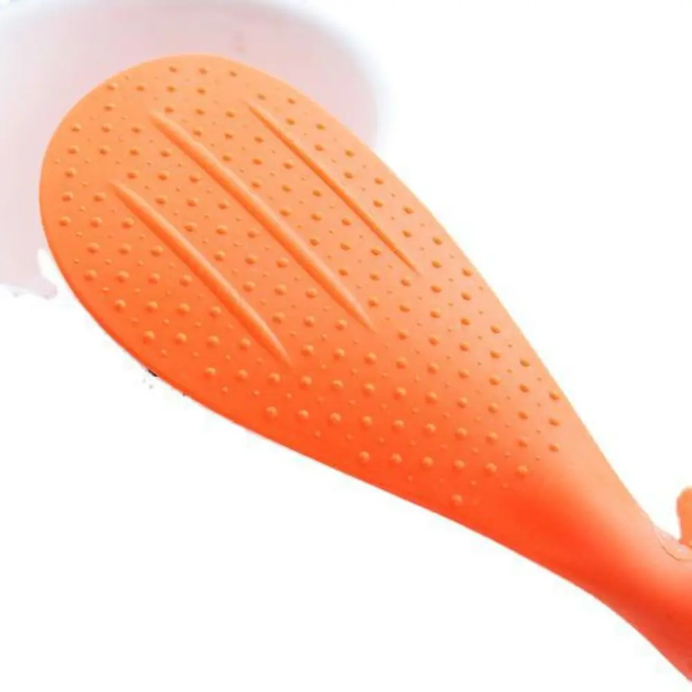 Kitchen Supplie Non Stick Squirrel Shaped Ladle Can Stand Lovely Rice Scoop PP Meal Spoon