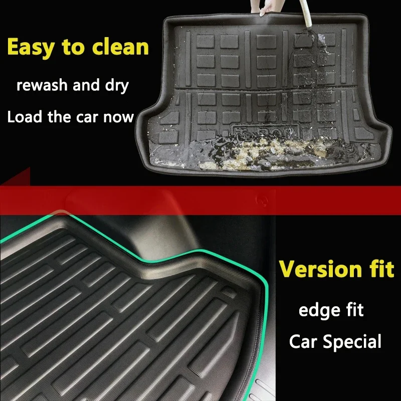 Car Trunk Mat For Suzuki Jimny Wide JB23 JB33 JB43 JB53 1999~2017 Resistant To Dirt Trunk Rear Easy Clean Pads Car Accessories