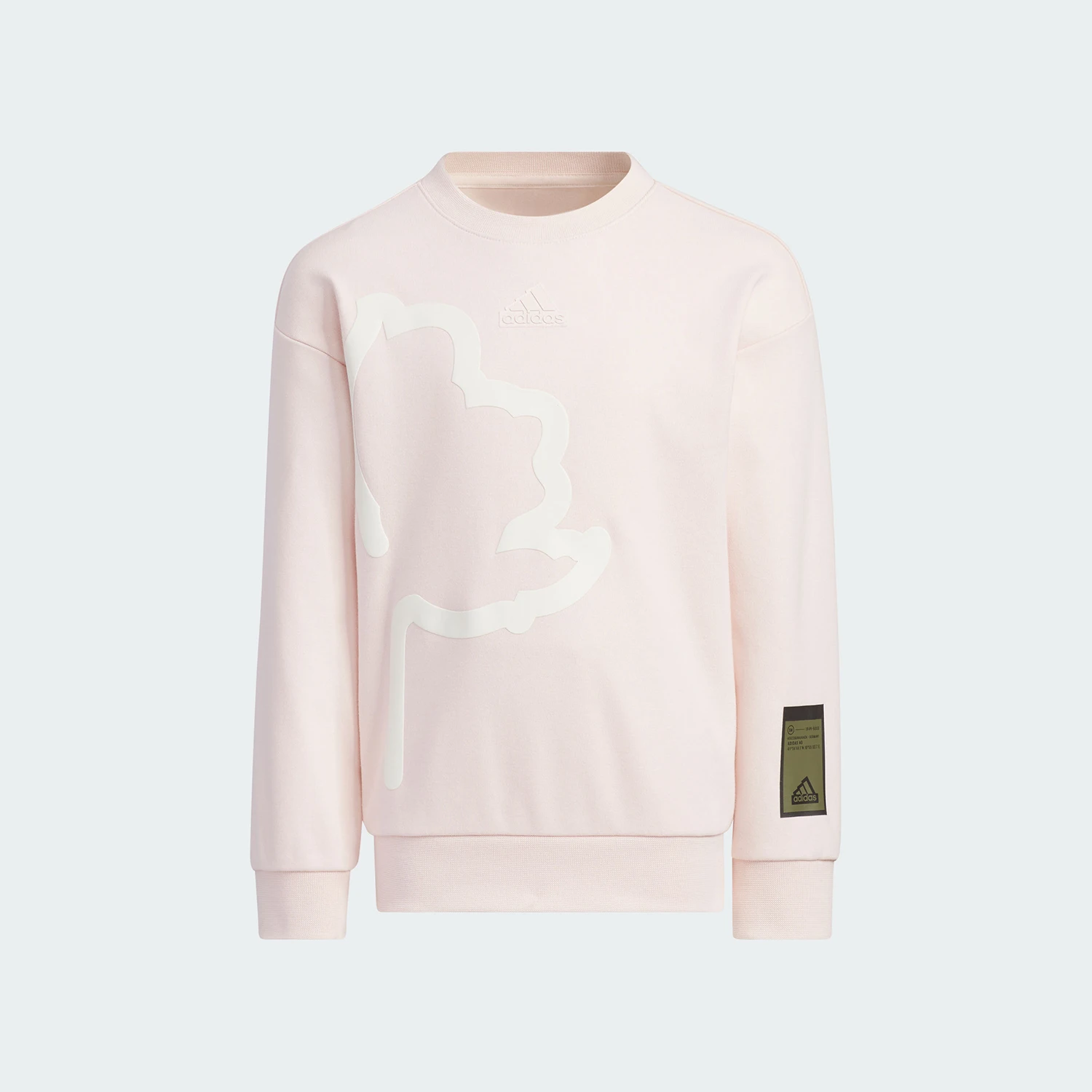 

Официальный оригинальный детский пуловер с круглым вырезом Adidas LK CE CREW IQ0995