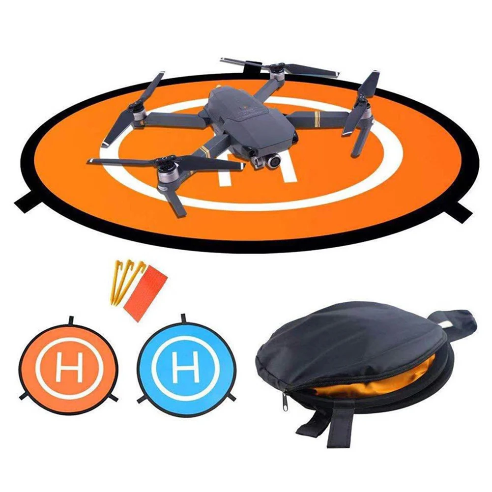 

Drone Quadcopters Accessories Universal 55cm Foldable Landing Pad RC Dron Mat Quadcopter Parking Apron Apron Pad