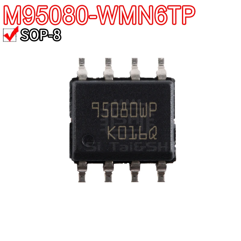 10PCS M95080-WMN6TP M95040-WMN3TP 95040WP M95040 M95080 Screen printing 95080WP Patch SOP-8